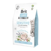 Сухий корм Brit Care Cat Sensetive GF Allergy Management для котів з чутливим травленням, з комахами та оселедцем, 2 кг