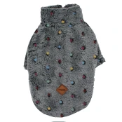 Батник Paw Star Bonibon Plush для собак, розмір L, сірий