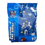 Силікагелевий наповнювач Agros Trading Silica Gel Crystal Cat для котячого туалету, 7.2 л