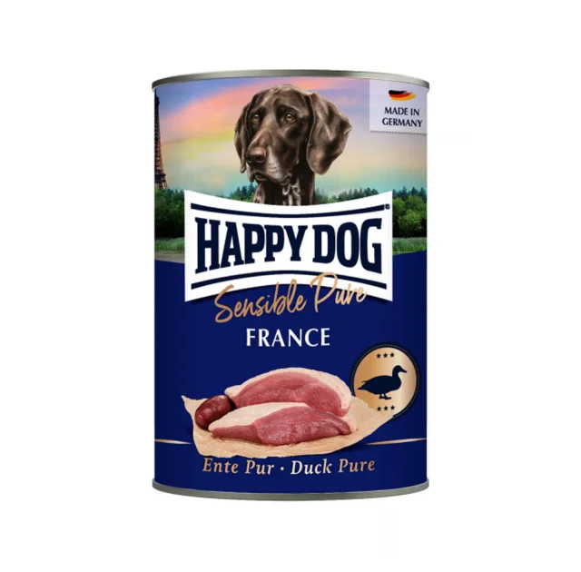 Консерви Happy Dog Sens Ente Pur для собак, з качкою, 800 г