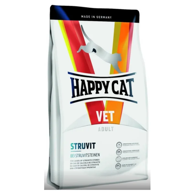 Сухий корм Happy Cat Vet Diet Struvit для дорослих котів з сечокам'яною хворобою, 1 кг