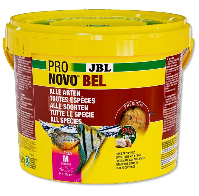 Корм JBL Pronovo BelL Flakes M для декоративних риб, пластівці, 5.5 л, 950 г