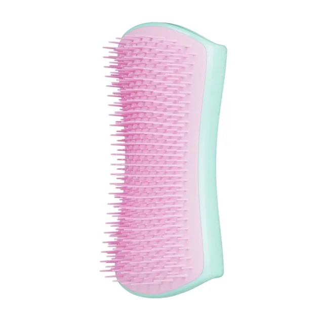 Щітка Pet Teezer De-shedding&Grooming Mint Pink для вичісування собак, м'ятно-рожева