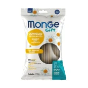 Лакомство Monge Gift Dog All breeds для собак всех пород, кролик с ромашкой, 210 г