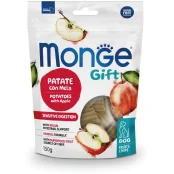 Лакомство Monge Gift Dog Fruit Chips Sensitive digestion для собак, картофель с яблоком, 150 г