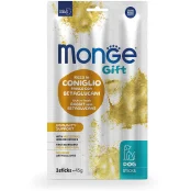 Лакомство Monge Gift Dog Immunity support для собак, поддержка иммунитета, кролик с нуклеотидами, 45 г