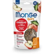 Ласощі Monge Gift Cat Dental для котів, кролик з яблуком, 50 г