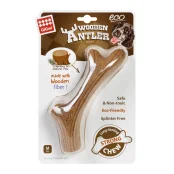 Игрушка GiGwi Wooden Antler Рог жевательный для собак размер M, коричневый