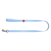 Повідець світловідбиваючий WAUDOG Re-cotton для собак, бавовна, L-XXL, 25 мм/200 см, блакитний