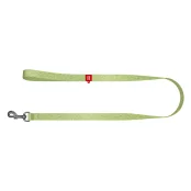 Повідець світловідбиваючий WAUDOG Re-cotton для собак, з QR паспортом, бавовна, M, 20 мм/300 см, салатовий