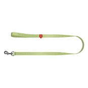 Повідець світловідбиваючий WAUDOG Re-cotton для собак, з QR паспортом, бавовна, M, 20 мм/500 см, салатовий