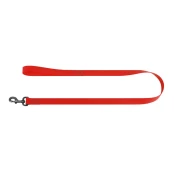 Повідець водостійкий WAUDOG Waterproof для собак, світиться, метал, L-XXL, 15 мм/305 см, червоний