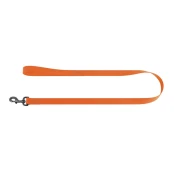 Повідець водостійкий WAUDOG Waterproof для собак, світиться, метал, L-XXL, 15 мм/305 см, помаранчевий