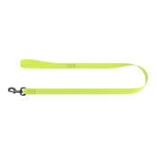 Повідець водостійкий WAUDOG Waterproof для собак, світиться, метал, L-XXL, 20 мм/305 см, салатовий