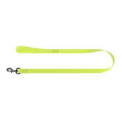 Повідець водостійкий WAUDOG Waterproof для собак, світиться, метал, L-XXL, 25 мм/305 см, салатовий