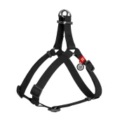 Шлея водостойкая WAUDOG Waterproof для собак, металл, XS, 15 мм/40-55 см, черный