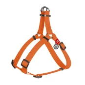 Шлея водостойкая WAUDOG Waterproof для собак, металл, XS, 15 мм/40-55 см, оранжевый