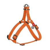 Шлея водостойкая WAUDOG Waterproof для собак, металл, XS, 25 мм/60-90 см, оранжевый