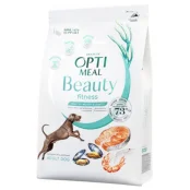 Сухой корм Optimeal Beauty Fit для собак, поддержание здорового веса и суставов, на основе морепродуктов, 4 кг