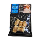 Лакомство AnimAll Dental трубочка рулетик, для собак, с мясом курицы, 4-5 см, 5 штук