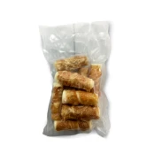 Лакомство AnimAll Dental трубочка рулетик, для собак, с мясом курицы, 7-8 см, 10 штук