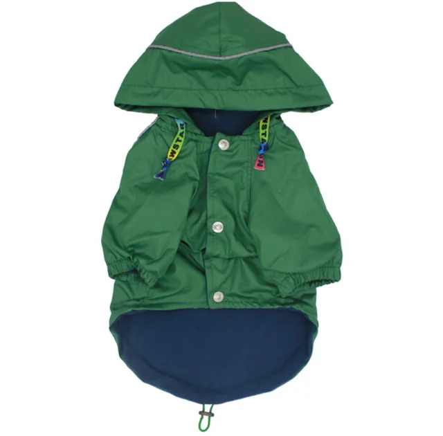 Парка Paw Star Pluvia для собак, розмір XXL, зелений
