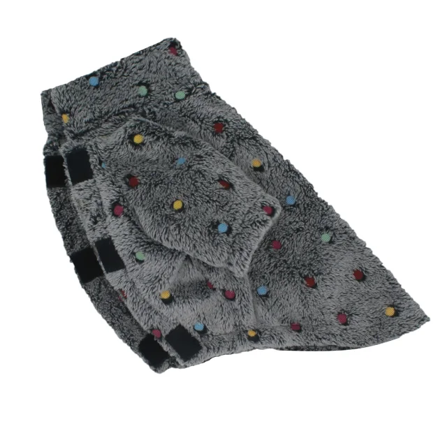 Батник Paw Star Bonibon Plush для собак, розмір M, сірий