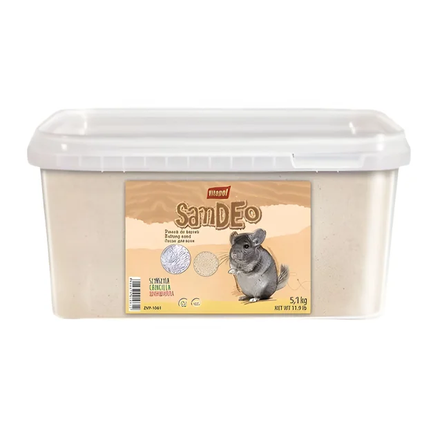 Песок Vitapol Sandeo для шиншилл, 3 л/5.1 кг