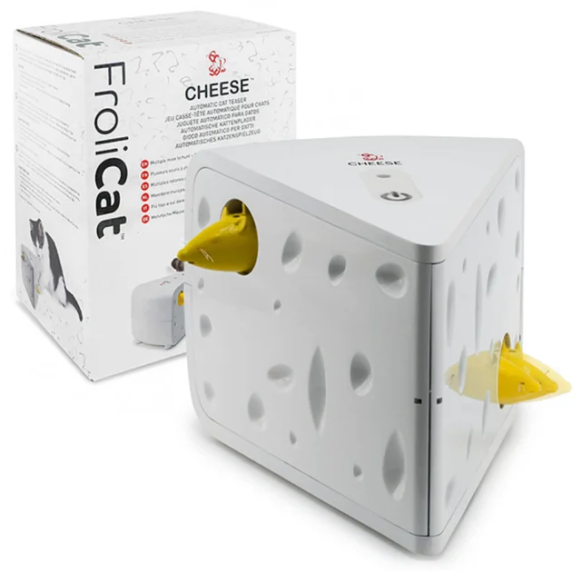 Іграшка PetSafe FroliCat Cheese інтерактивна, для котів, 491 г