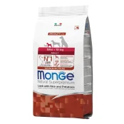 Сухой корм MONGE DOG Mini Adult ягненок/рис/картофель, 800 г