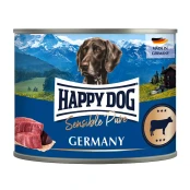 Консервы Happy Dog Sens Pure Rind для собак, с говядиной, 200 г