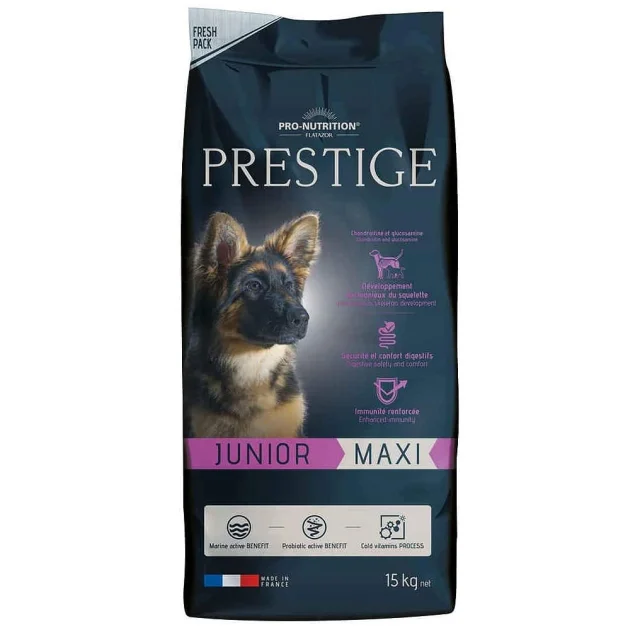 Сухой корм Pro-Nutrition Flatazor Prestige Junior Maxi для щенков крупных пород, 15 кг