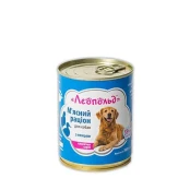 Влажный корм Леопольд мясной рацион для собак, с птицей, 360 г