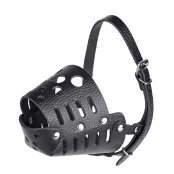 Намордник Kareline для собак малых пород, из ременной кожи, закрытый, XL