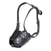 Намордник Kareline для овчарки, из ременной кожи, закрытый, L