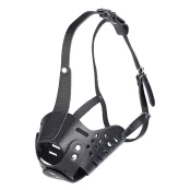 Намордник Kareline для ротвейлера, из ременной кожи, закрытый, M