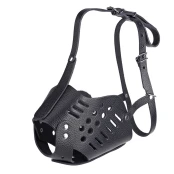 Намордник Kareline для мастино, из ременной кожи, закрытый, XL