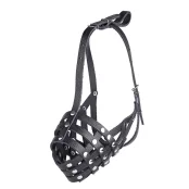 Намордник-сетка Kareline для питбуля и американского стаффа, из ременной кожи