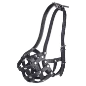 Намордник-сетка Kareline для маленьких пород, из ременной кожи