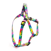 Шлея Kareline для собак, нейлон, з пластиковою пряжкою, візерунок Keeper, 1 см/24-30 см/26-40 см