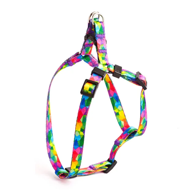 Шлея Kareline для собак, нейлон, з пластиковою пряжкою, візерунок Keeper, 1 см/24-30 см/26-40 см