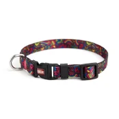 Ошейник Kareline для собак, нейлон, пластиковая пряжка, узор Kaleidoscope, 1×25-30 см