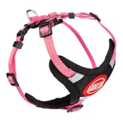 Шлея Kareline для собак, зі світловідбивною нтикою, пластикова пряжка, з логотипом, 1 см/22-30 см/28-38 см