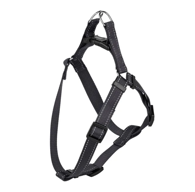 Шлея Kareline для собак, зі світловідбивною нтикою, пластикова пряжка, 1.5 см/35-48 см/40-57 см