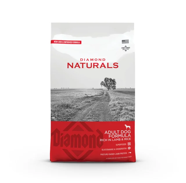 Сухий корм Diamond Naturals Adult Dog Lamb&Rice для взрослых собак, ягненок с рисом, 2 кг