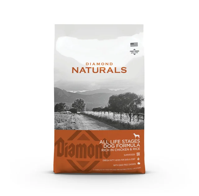 Сухий корм Diamond Naturals Adult All Life Stages Dog Chicken&Rice для собак будь-якого віку, курка с рисом, 2 кг