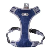 Шлея AnimAll HL-8005-2 для собак, темно-синя, L, 42-50 см/42-79 см