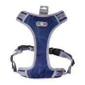 Шлея AnimAll HL-8005-2 для собак, темно-синя, S, 28-34 см/28-48 см