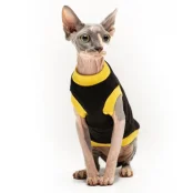 Майка Style Pets Classic black для котів, розмір M+