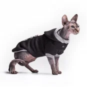 Кофта Style Pets ADS для котів, колір чорний, колір XS